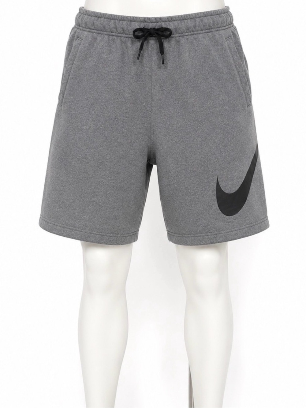 NIKE YOUTH ATHLETIC SWEAT SHORTS β SIZE SMALL β GRAY - Picture 3 of 7